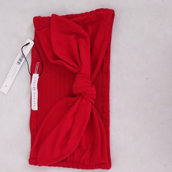 New Susana Monaco 50's Crop Top Size M - Picture 4 of 8